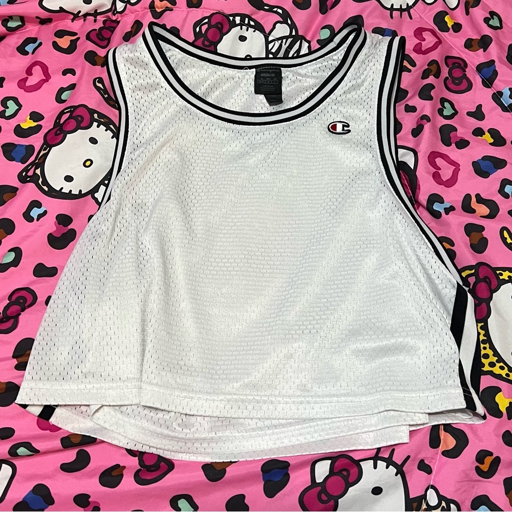 Cropped Champion Jersey, Size Medium